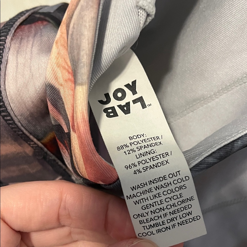 JoyLab Multicolor Abstract Sports Bra - Picture 3 of 4